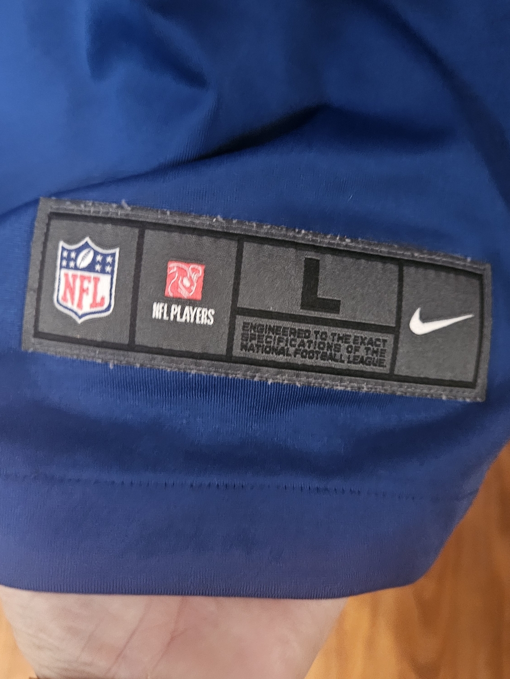 Indianapolis Colts Blue Number 2 Football Jersey - Nike - Picture 5 of 6